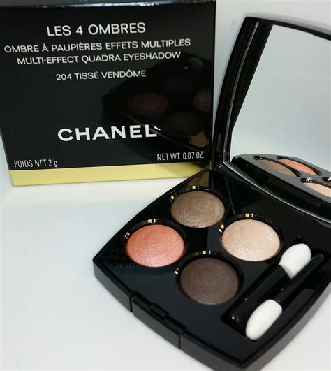 chanel les 4 ombres tisse vendome swatches|Chanel Tisse Vendome (204) Les 4 Ombres Multi.